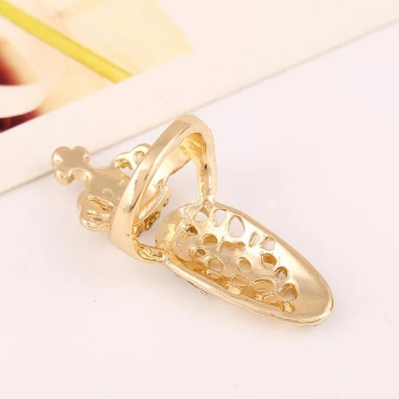 Nail Ring Silver Tip of Finger Jewelry Accessorie - Picture 2 of 7